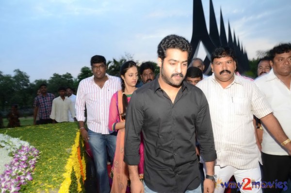 Nandamuri Family at NTR Ghat 