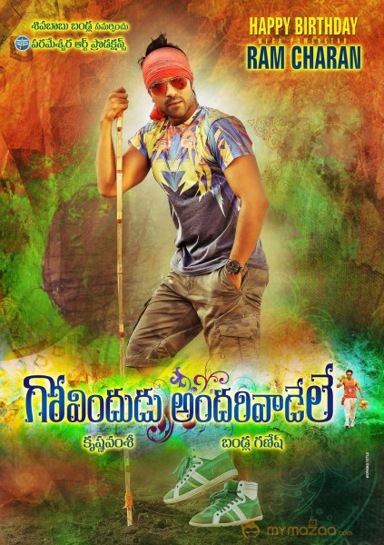 Govindudu Andharivadele Movie First Look Posters 