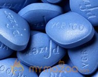 Viagra - The miraculous blue pills.