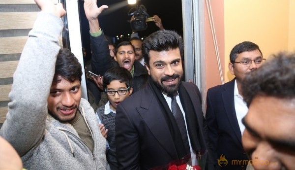 Mega Power Star Ram Charan's USA Visit