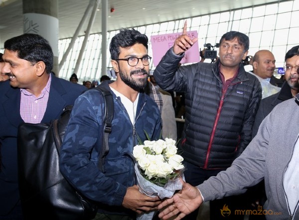 Mega Power Star Ram Charan's USA Visit