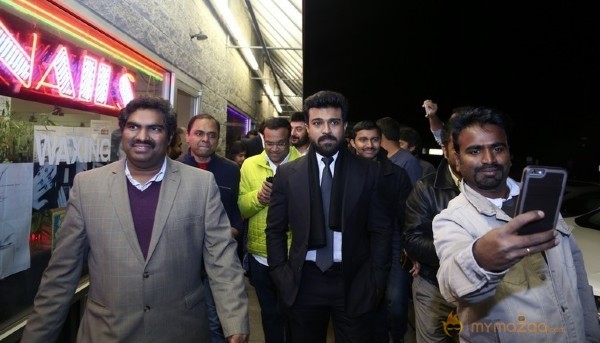 Mega Power Star Ram Charan's USA Visit