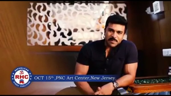 Ram Charan will not be performing at a charity event in the USA