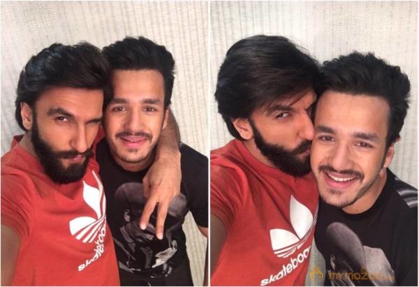 The Bollywood Star who kissed Akhil!