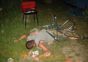 Asleep In chair