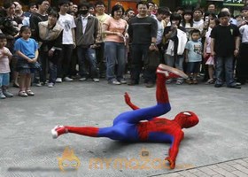 Dancing Spider Man