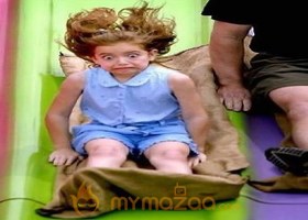 Face Of Scared Girl