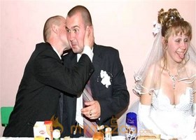 Kissing Groom