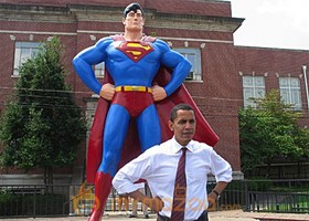 Obama The SuperMan