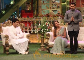 Bipasha Basu and Karan Singh on The Kapil Sharma Show photo 2