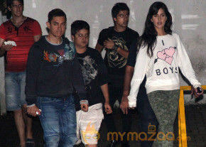Aamir Khan & Katrina Kaif Snapped Shooting For Dhoom 3  photo 4