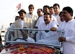 Amitabh Bachchan inaugurates Sea Link phase photo 9