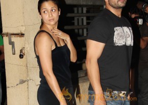 Arbaz Khan, Malaika & Amrita Arora Snapped At PVR  photo 9