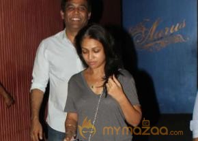 Arjun Rampal and Mehar Rampal Snapped at PVR  photo 18