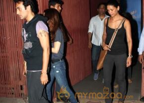 Arjun Rampal and Mehar Rampal Snapped at PVR  photo 14