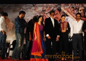 Bollywood  Stars of film SATYAGRAHA At  Raghupati Raghav Raja Ram Song Launch photo 76