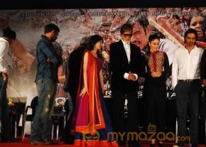 Bollywood  Stars of film SATYAGRAHA At  Raghupati Raghav Raja Ram Song Launch photo 54