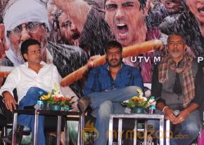 Bollywood  Stars of film SATYAGRAHA At  Raghupati Raghav Raja Ram Song Launch photo 77
