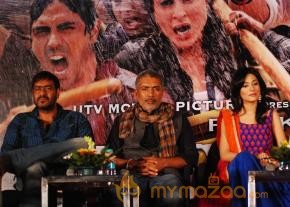 Bollywood  Stars of film SATYAGRAHA At  Raghupati Raghav Raja Ram Song Launch photo 49