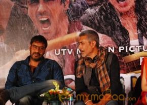 Bollywood  Stars of film SATYAGRAHA At  Raghupati Raghav Raja Ram Song Launch photo 57