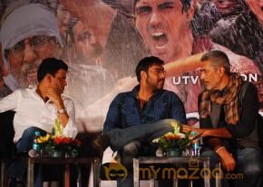 Bollywood  Stars of film SATYAGRAHA At  Raghupati Raghav Raja Ram Song Launch photo 7