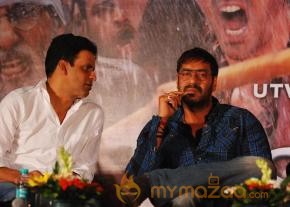Bollywood  Stars of film SATYAGRAHA At  Raghupati Raghav Raja Ram Song Launch photo 63