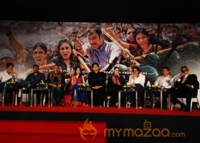 Bollywood  Stars of film SATYAGRAHA At  Raghupati Raghav Raja Ram Song Launch photo 55