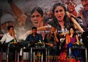 Bollywood  Stars of film SATYAGRAHA At  Raghupati Raghav Raja Ram Song Launch