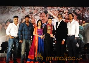 Bollywood  Stars of film SATYAGRAHA At  Raghupati Raghav Raja Ram Song Launch photo 9