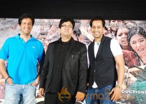 Bollywood  Stars of film SATYAGRAHA At  Raghupati Raghav Raja Ram Song Launch photo 25