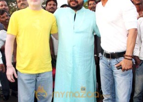 Bollywood Stars in  Semi Final Match In Mohali photo 6