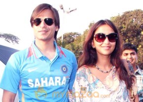 Bollywood Stars in  Semi Final Match In Mohali