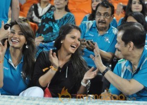 Celebs at Hyderabad IPL Match Photos photo 7