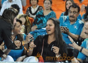 Celebs at Hyderabad IPL Match Photos photo 9