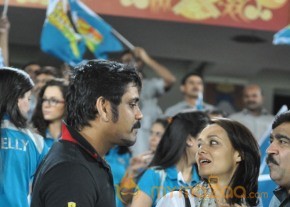 Celebs at Hyderabad IPL Match Photos