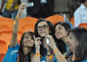 Celebs at Hyderabad IPL Match Photos photo 5