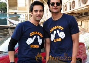 Fukrey Movie Jugaad Song Launch Photos photo 16