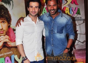 Girish Taurani & Prabhu Dheva Promote Ramaiya Vastavaiya  photo 6
