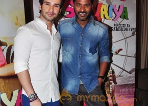 Girish Taurani & Prabhu Dheva Promote Ramaiya Vastavaiya  photo 4