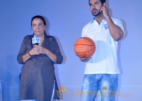 John Abraham Fulfills His Mother's Basketball Dream  photo 17