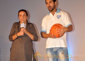 John Abraham Fulfills His Mother's Basketball Dream  photo 19