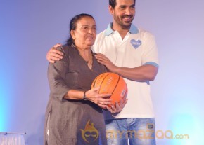 John Abraham Fulfills His Mother's Basketball Dream  photo 11