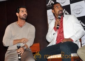 John Abraham Photos At Haymaker Gym Promotion photo 3