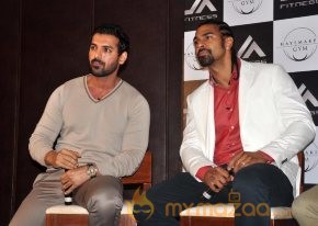 John Abraham Photos At Haymaker Gym Promotion photo 16