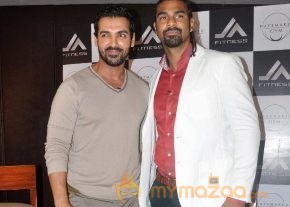 John Abraham Photos At Haymaker Gym Promotion photo 2