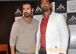 John Abraham Photos At Haymaker Gym Promotion photo 12
