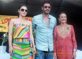 Kajol Devgn & Ajay Devgn At The Clean & Green Lonavala Event  photo 2