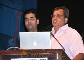 Karan Johar At Whistling Woods photo 10