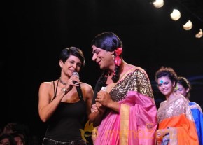 Mandira Bedi at Myntra Fashion Show 2014 photo 26