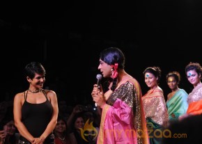 Mandira Bedi at Myntra Fashion Show 2014 photo 33